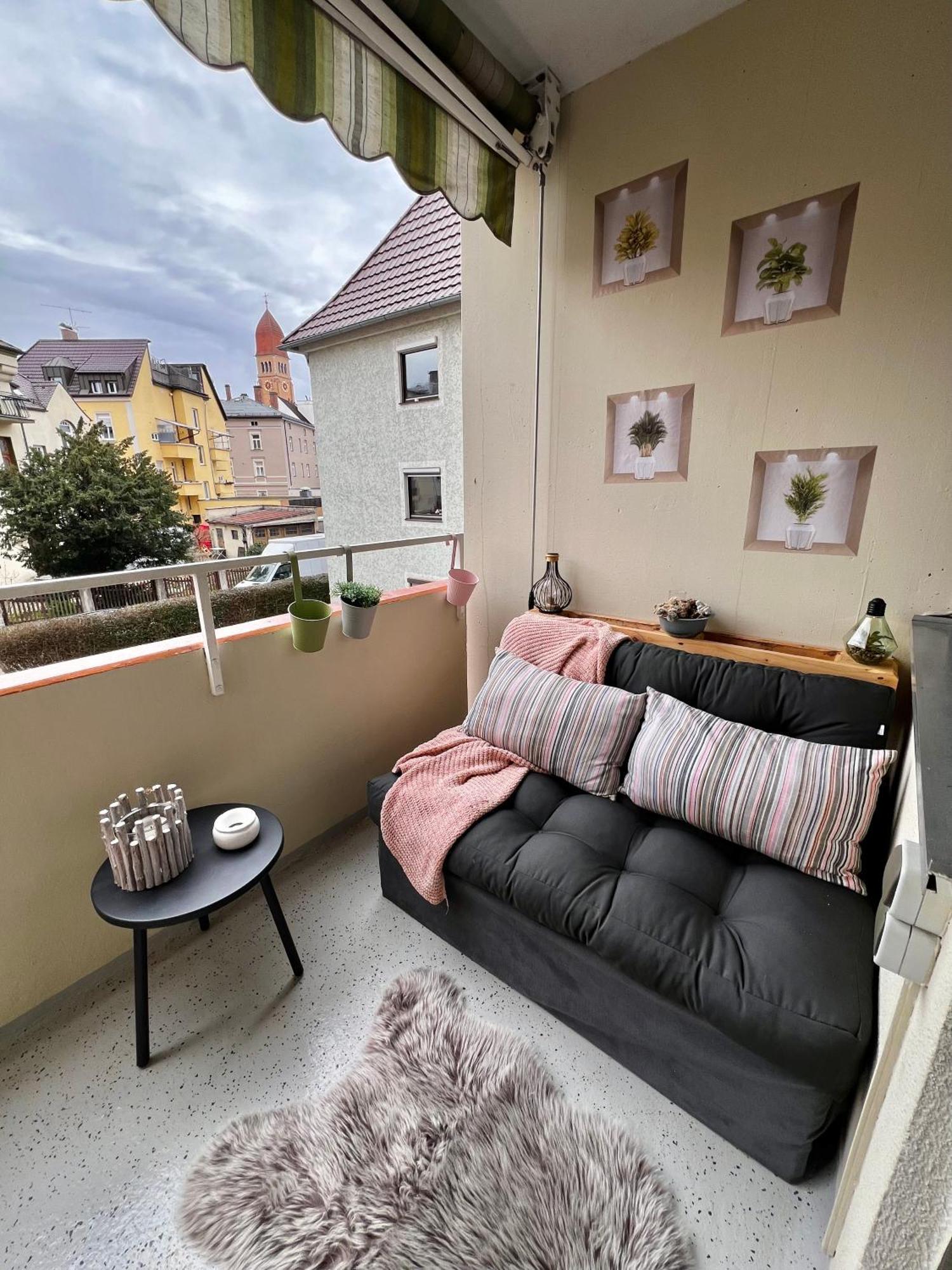 Lilis Apartment Mit Balkon Augsburg Exteriör bild